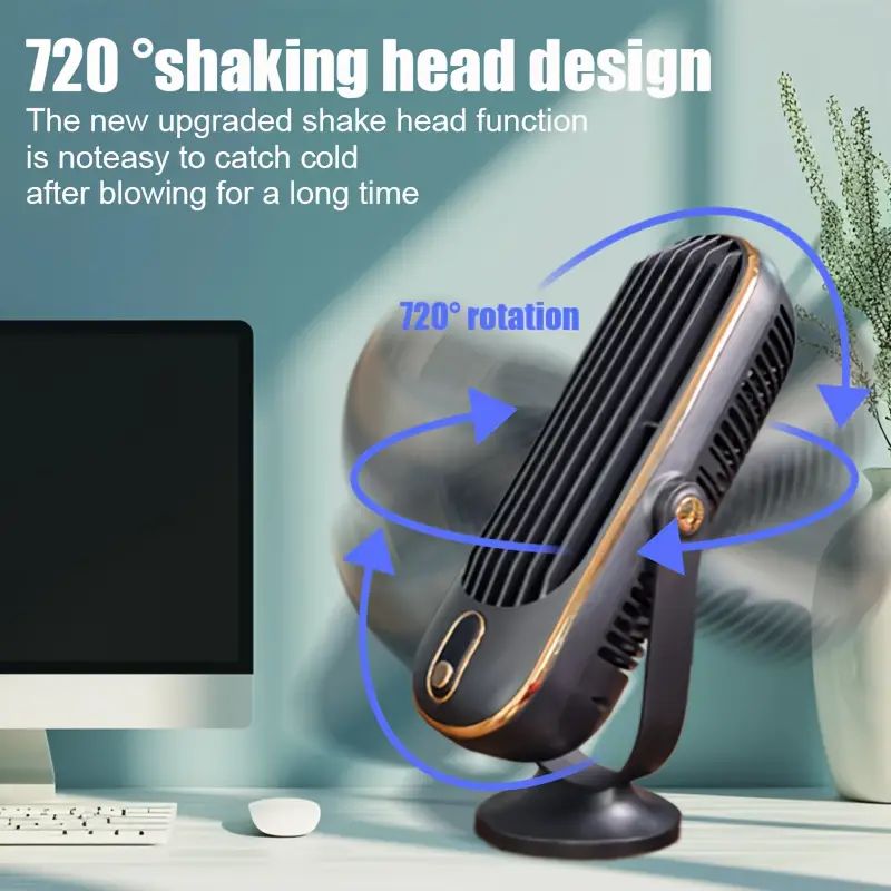 Portable USB Fan | 5 Speeds, 7 - огляд і ціна Portable Blender Usb Rechargeable