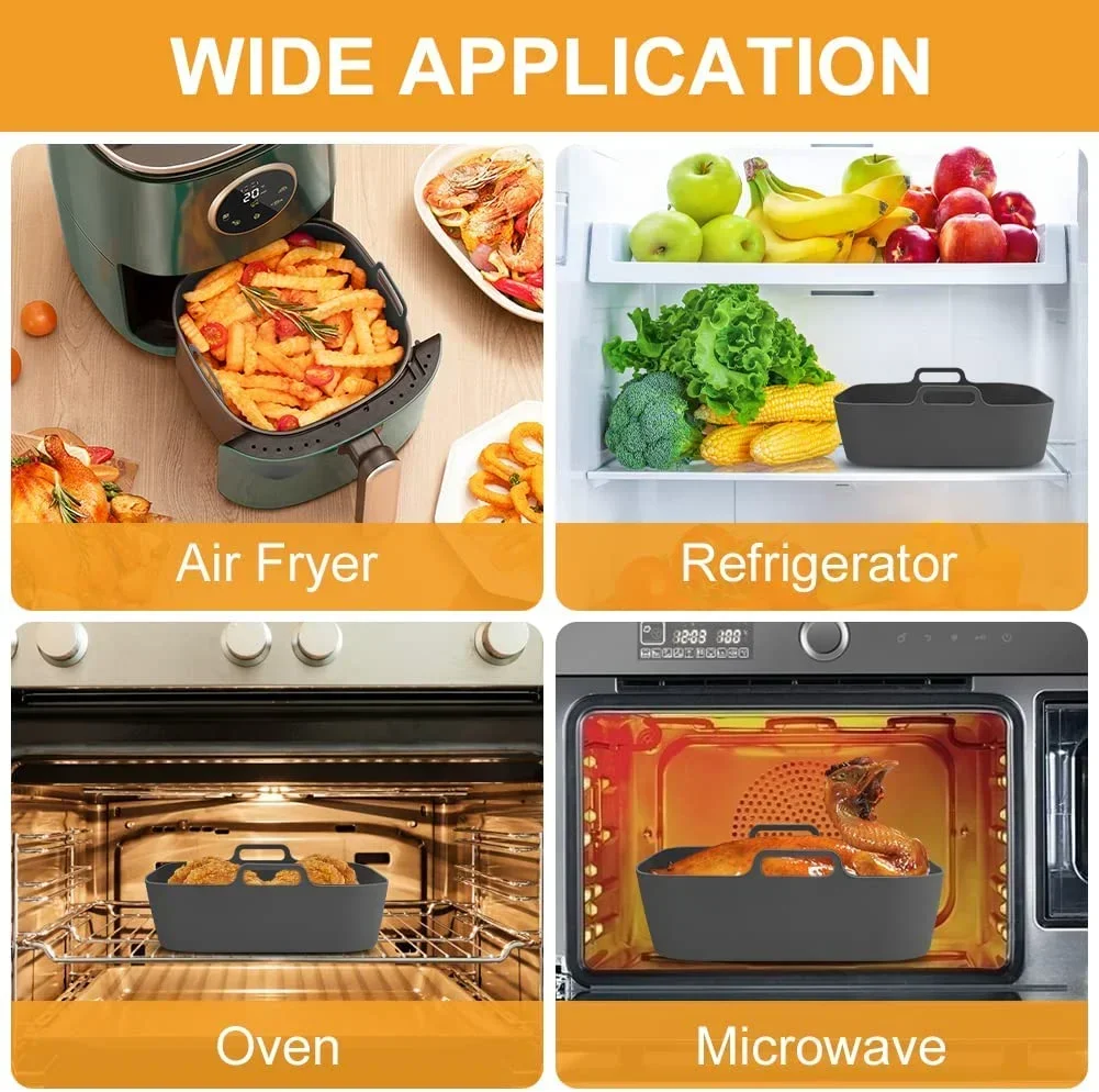 Air Fryer Silicone Pot Thick R - огляд і ціна Air Fryer Silicone Pot Liner
