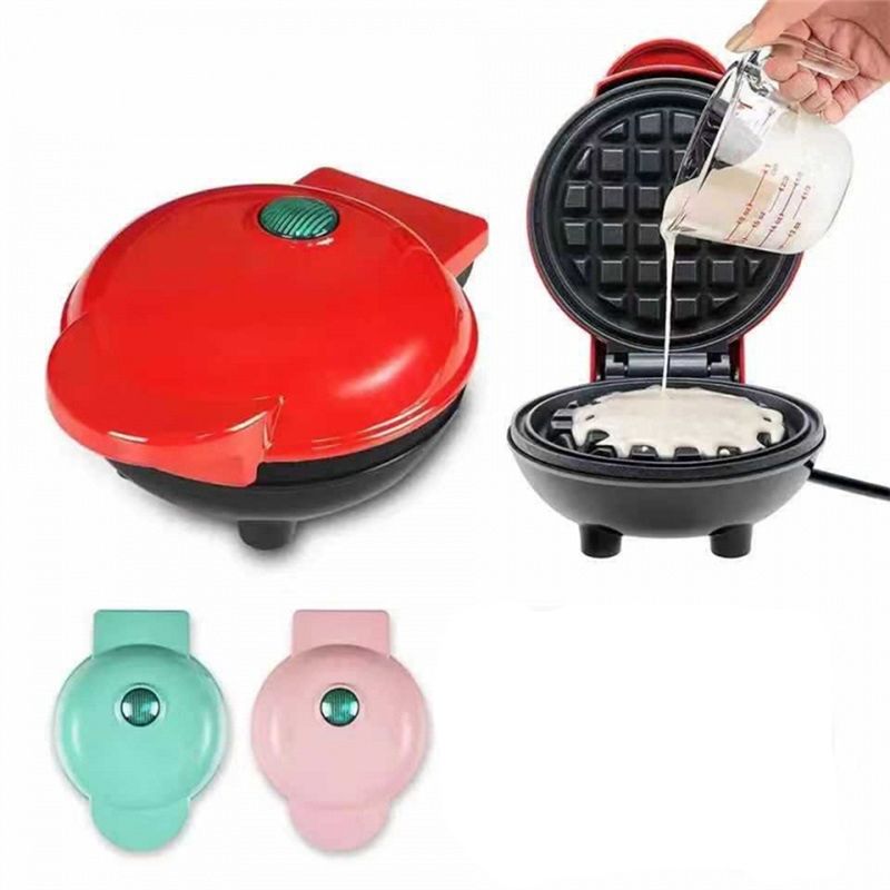M02K-Electric Nonstick 4.5Inch - огляд і ціна Mini Waffle Maker Machine