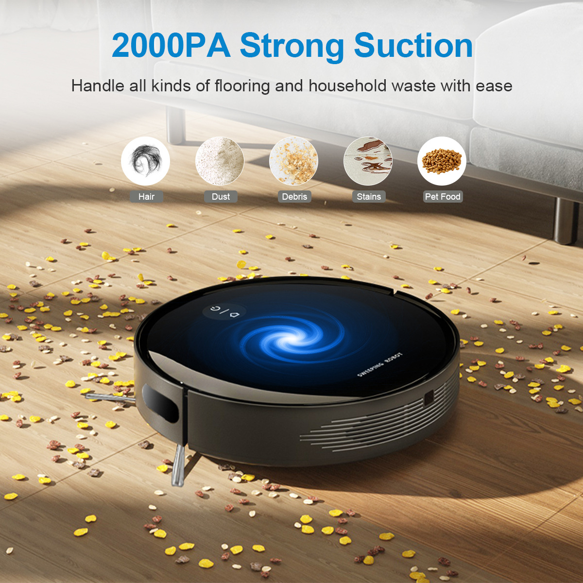 Smart Robot Vacuum Auto‑Rechar - огляд і ціна Small Appliances