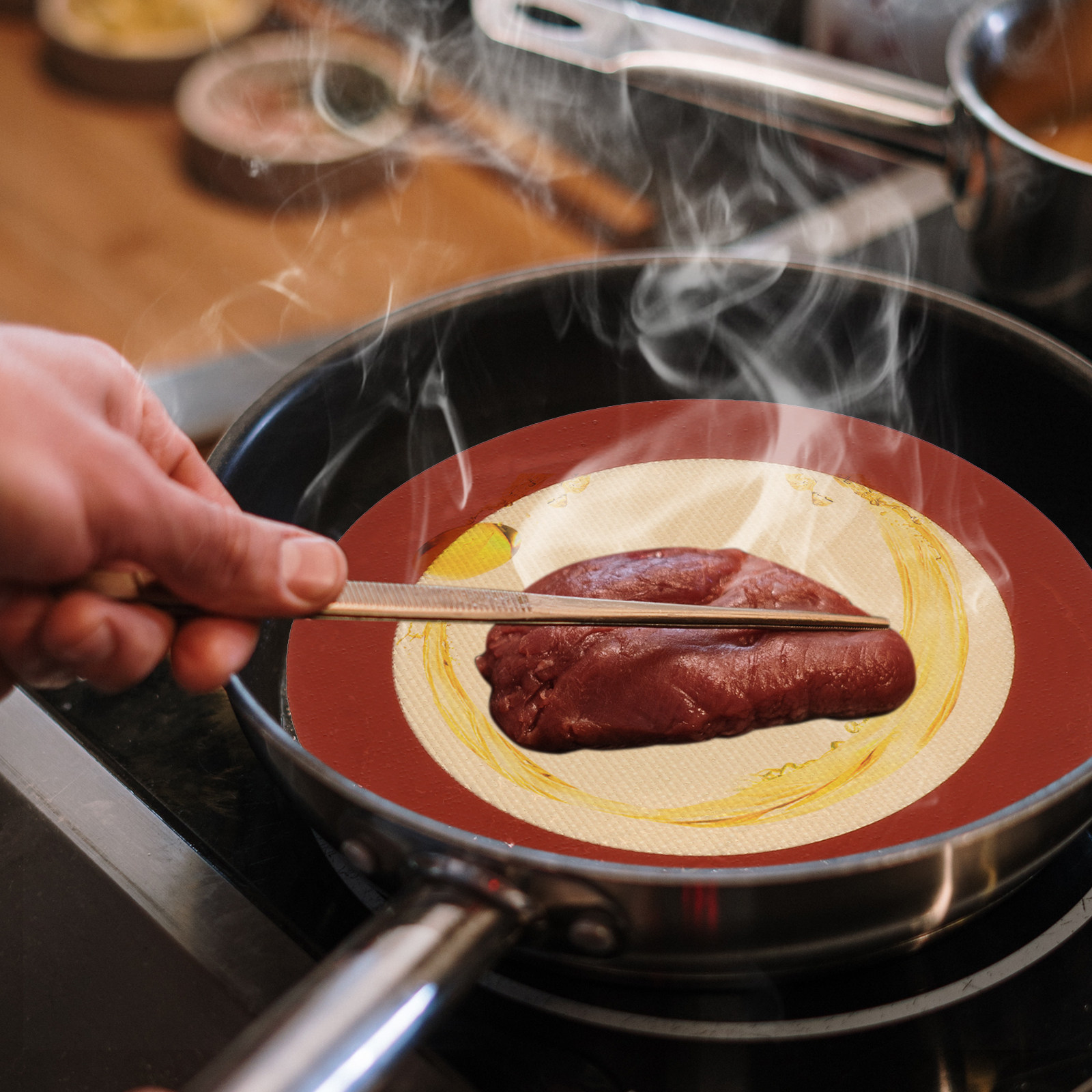 8-Inch Silicone Air Fryer Line - огляд і ціна Air Fryer Silicone Pot Liner