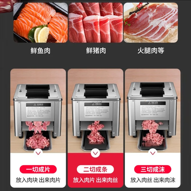 Electric Meat Slicer Machine C - огляд і ціна Automatic Meat Slicer Home