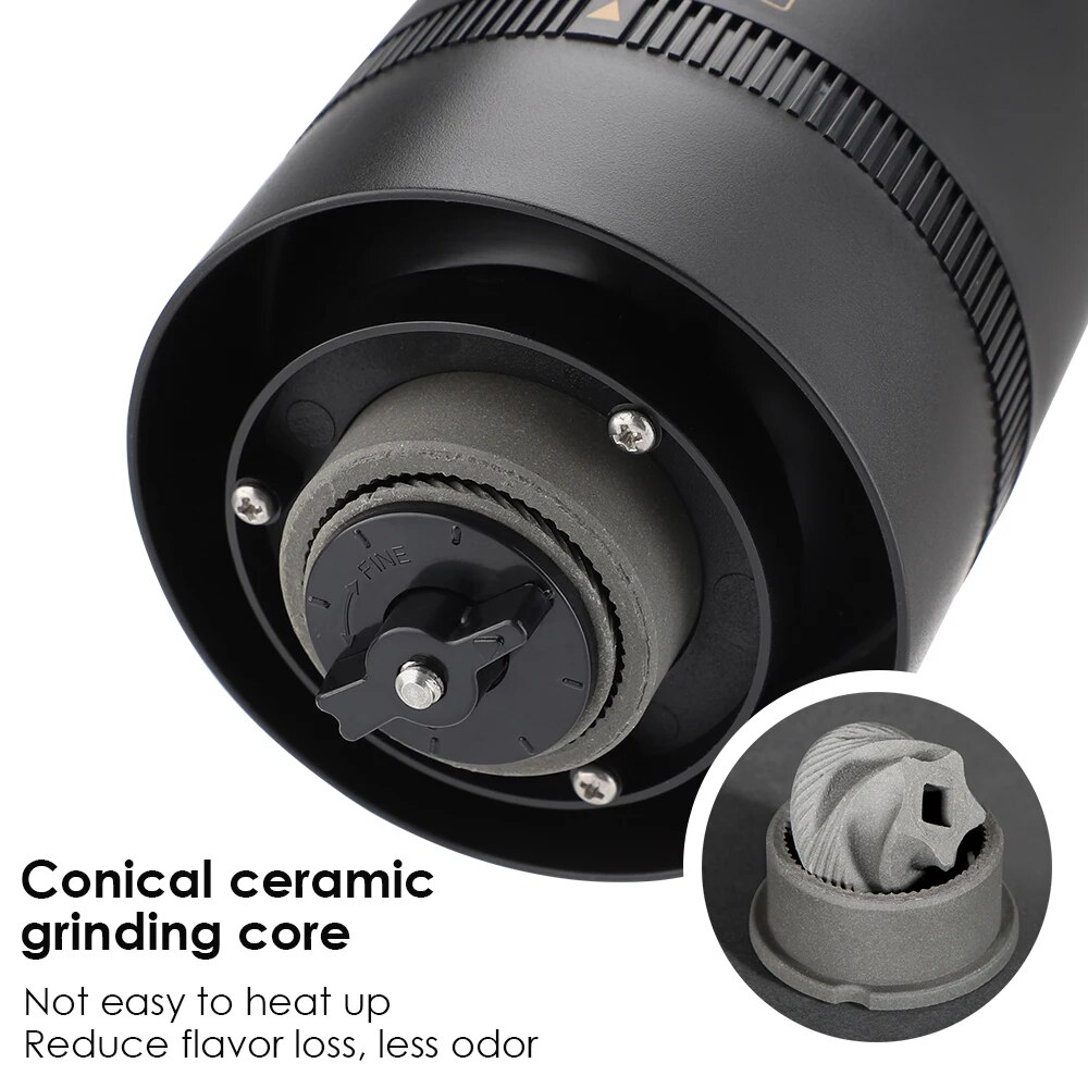 Coffee Grinder TYPE C USB Char - огляд і ціна Coffee Bean Grinder Electric