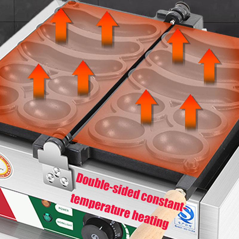 4-hole 110V/220V Non-stick Rou - огляд і ціна Mini Waffle Maker Machine